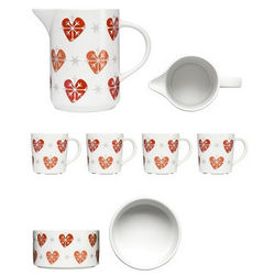 Twinkle Mulled Wine Pitcher, Bowls, and Mugs