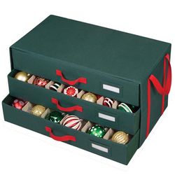 3-Drawer Christmas Ornament Chest