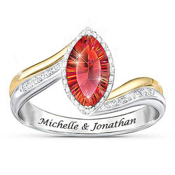 Passion of Love Personalized Ring