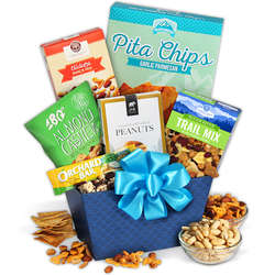 Holly Jolly Christmas Snack Gift Basket