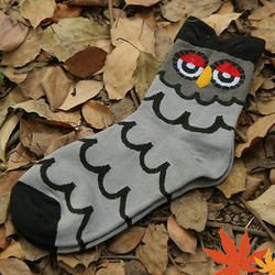 I've Been Up Owl Night Socks