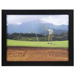 Personalized Golf Sand Pit Framed Picture