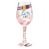 Love My Cat Wine Glass