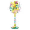 Celebrate Super Bling Wine Glass