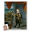 Classic Painting Prince with Hunting Gun Personalized Print