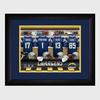 Los Angeles Chargers Personalized Locker Room Print