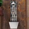 Argyle Personalized Wall Mounted Bottle Opener and Cap Catcher