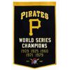 Pittsburgh Pirates Vintage Wool Dynasty Banner with Cafe Rod