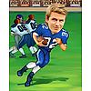 Your Photo in a Football Player Caricature