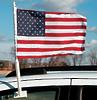 American Flag Car Flyer