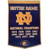 University of Notre Dame Vintage Wool Dynasty Banner