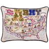 US Army Embroidered Throw Pillow