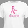 Breast Cancer Awareness I'm A Survivor Personalized T-Shirt