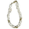 Freshwater Cultured Pearl & 14K Yellow Gold Balls Bracelet