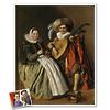 The Duet Classic Painting Personalized Art Print