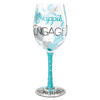 Happily Engaged Wine Glass