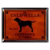 Personalized Labrador Cabin Series Traditional Sign