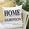 Personalized Couples Throw Pillow