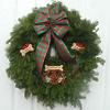24" Doggie Bonez Christmas Wreath