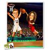 We've Got Game Personalized Caricature Art Print