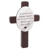 Personalized Oval Memorial Cross