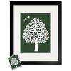 Personalized Paper Cut Out 8x10 Family Tree