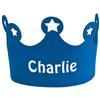 Personalized Blue Birthday Crown