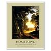 Hometown Oil Painting Personalized Art Print