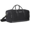 Personalized Black Duffel Bag with Tablet Pocket