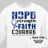 Personalized Cure ALS Awareness Long Sleeve T-Shirt