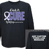 Personalized Find A Cure Epilepsy Awareness Long Sleeve T-Shirt